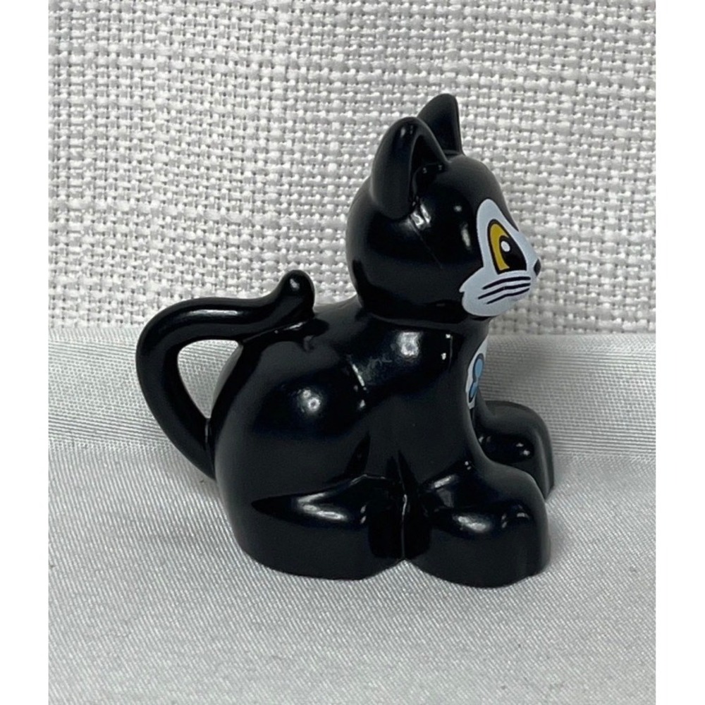 LEGO Duplo Figaro the Cat Disney Mickey Mouse Clubhouse Black Tuxedo Figure - Picture 2 of 7
